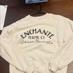 Enchante by Daniel Ricciardo Ferme et Artidan Fleuriste Sweatshirt - White S